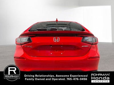 2026 Honda Civic Sport