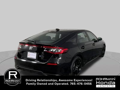 2026 Honda Civic Hybrid Sport