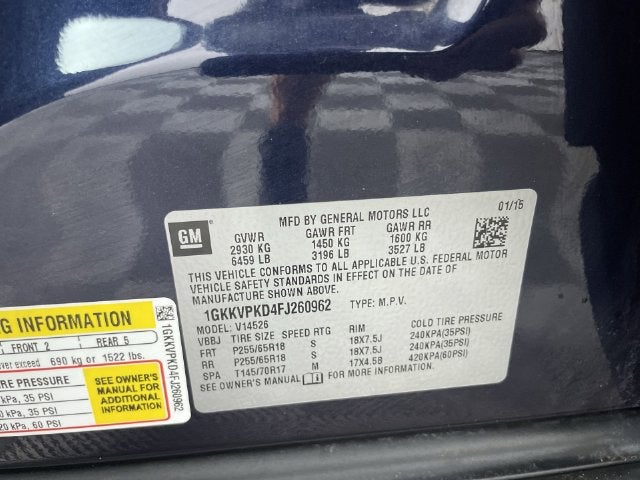 2015 GMC Acadia SLE-2