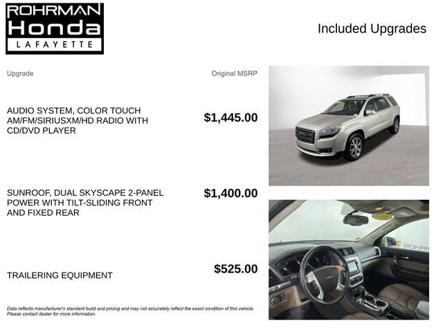 2013 GMC Acadia SLT-1