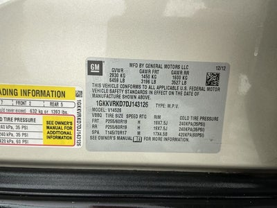 2013 GMC Acadia SLT-1