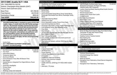 2013 GMC Acadia SLT-1