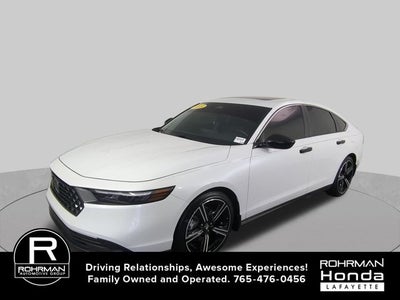 2025 Honda Accord Hybrid Sport