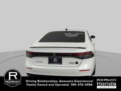 2025 Honda Accord Hybrid Sport