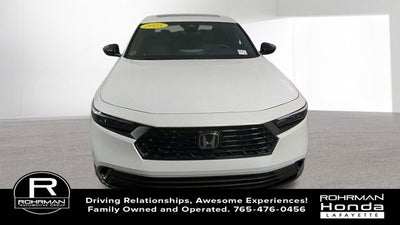 2025 Honda Accord Hybrid Sport