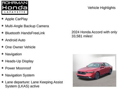 2024 Honda Accord Hybrid Touring