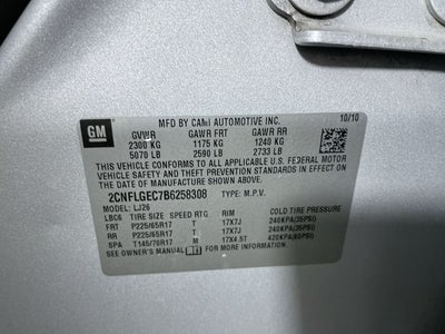 2011 Chevrolet Equinox LTZ