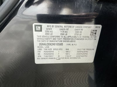 2017 Chevrolet Equinox LT