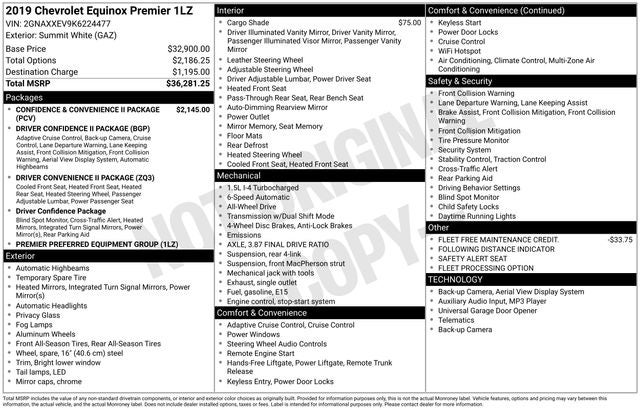 2019 Chevrolet Equinox Premier