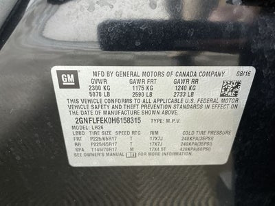 2017 Chevrolet Equinox LT