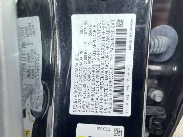 2024 Honda Civic EX