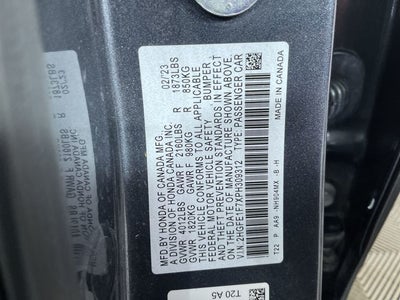 2023 Honda Civic EX