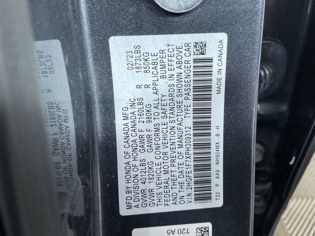 2023 Honda Civic EX