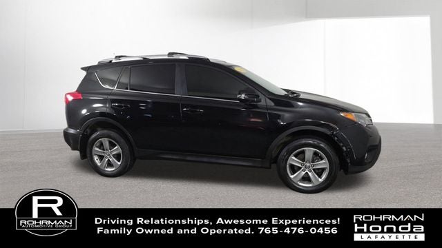 Used 2015 Toyota RAV4 XLE with VIN 2T3RFREV6FW318093 for sale in Lafayette, IN