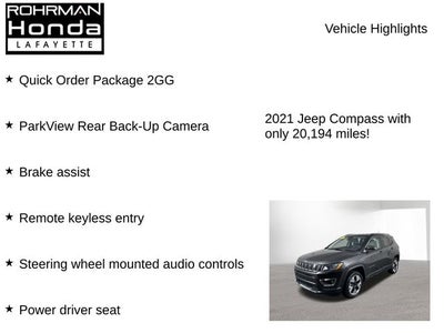 2021 Jeep Compass Limited