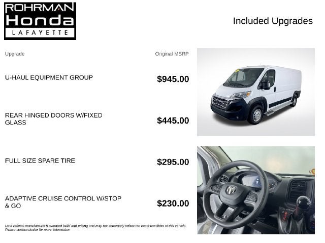 2025 RAM ProMaster 2500 Base