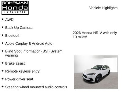 2026 Honda HR-V EX-L