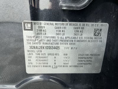 2013 Chevrolet Captiva Sport 2LS 2LS