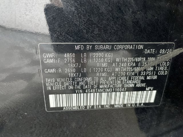 2021 Subaru Outback Limited