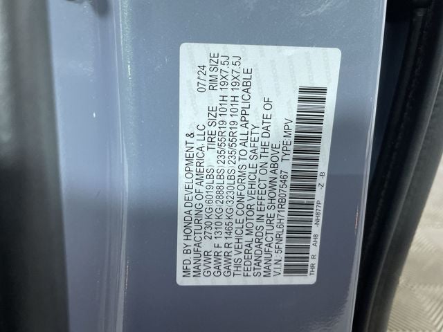2024 Honda Odyssey Sport