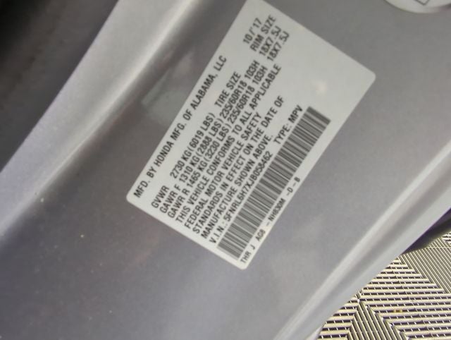 2018 Honda Odyssey EX-L