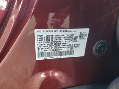 2018 Honda Pilot EX-L