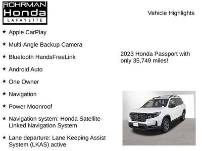 2023 Honda Passport TrailSport