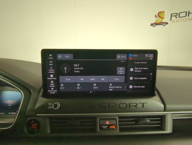 2026 Honda Passport RTL Towing