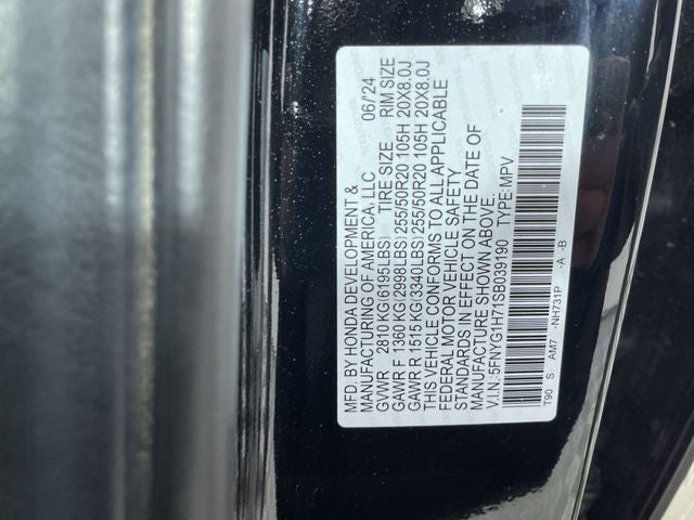 2025 Honda Pilot Touring