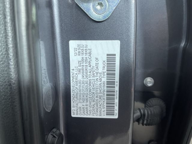 2023 Honda Ridgeline RTL-E