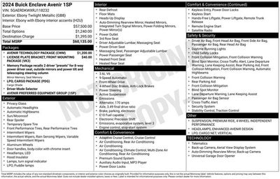 2024 Buick Enclave Avenir