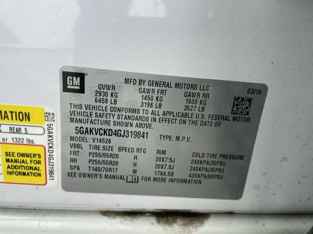 2016 Buick Enclave Premium Group