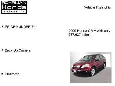 2009 Honda CR-V EX