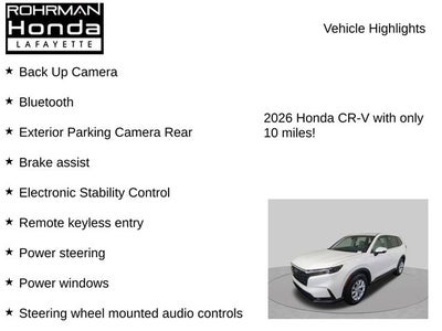 2026 Honda CR-V LX