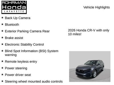 2026 Honda CR-V EX