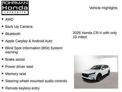2026 Honda CR-V EX-L
