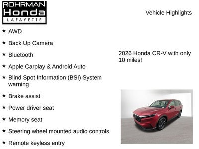 2026 Honda CR-V EX-L