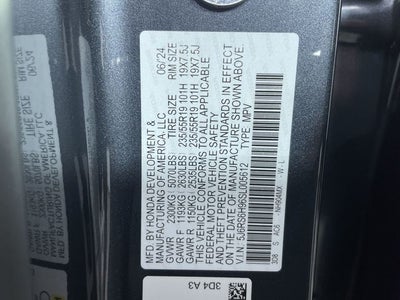 2025 Honda CR-V Hybrid Sport Touring