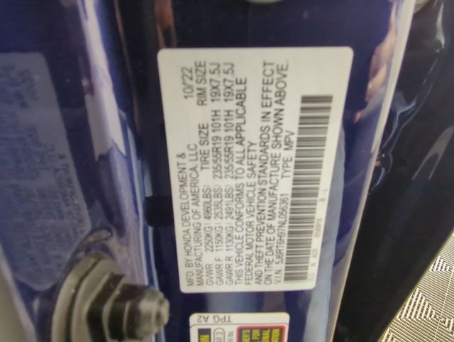 2022 Honda CR-V Hybrid Touring