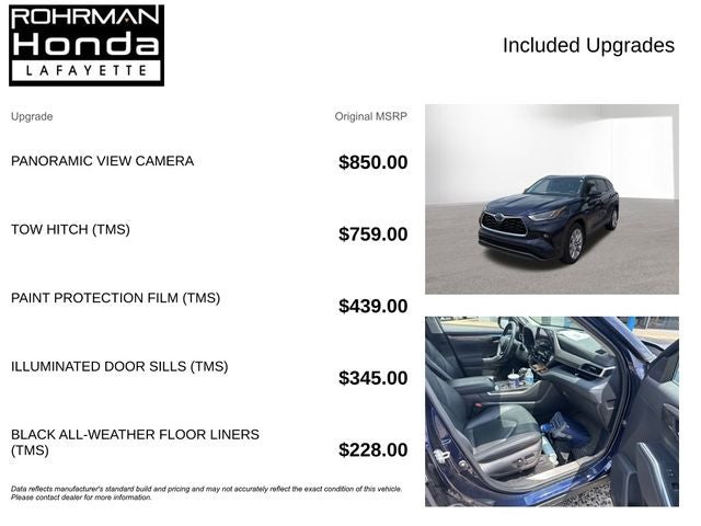 2023 Toyota Highlander Hybrid Limited