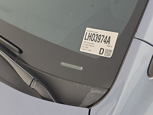 2020 Toyota Corolla XSE
