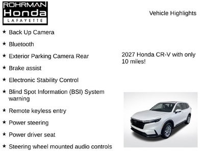 2027 Honda CR-V EX