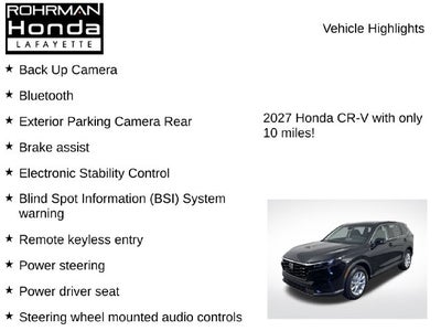 2027 Honda CR-V EX