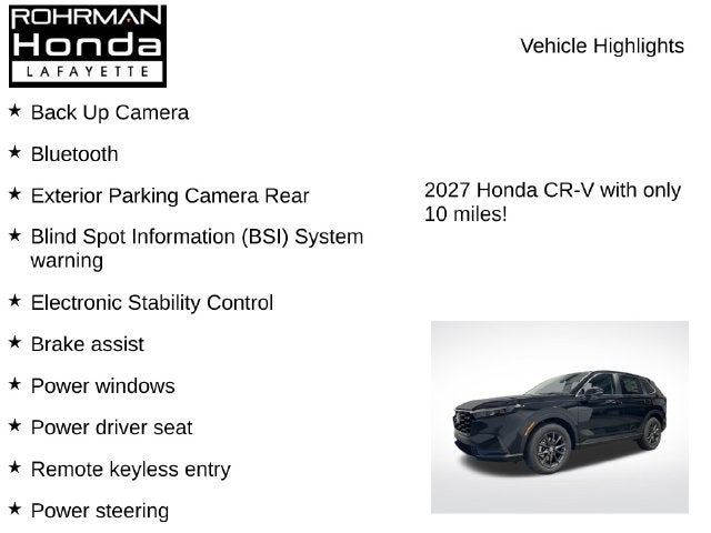 2027 Honda CR-V EX-L