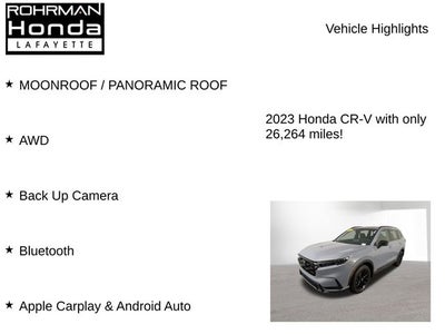 2023 Honda CR-V Hybrid Sport