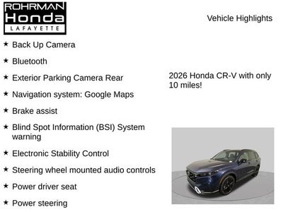 2026 Honda CR-V Hybrid Sport Touring