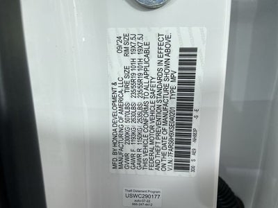 2025 Honda CR-V Hybrid Sport Touring