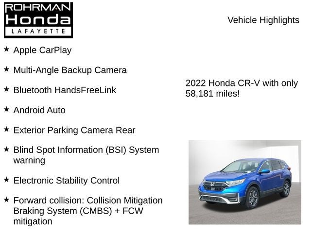 2022 Honda CR-V EX