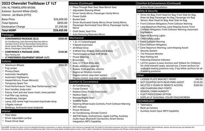 2023 Chevrolet TrailBlazer LT