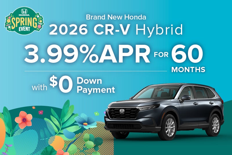 Brand New 2026 Honda CR-V Hybrid